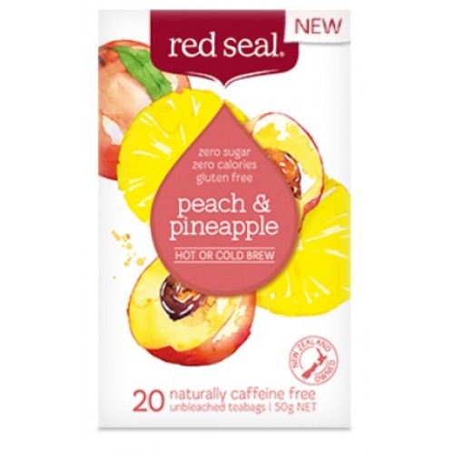 Red Seal Peach & Pineapple Fruit Tea 20 Teabags 50g